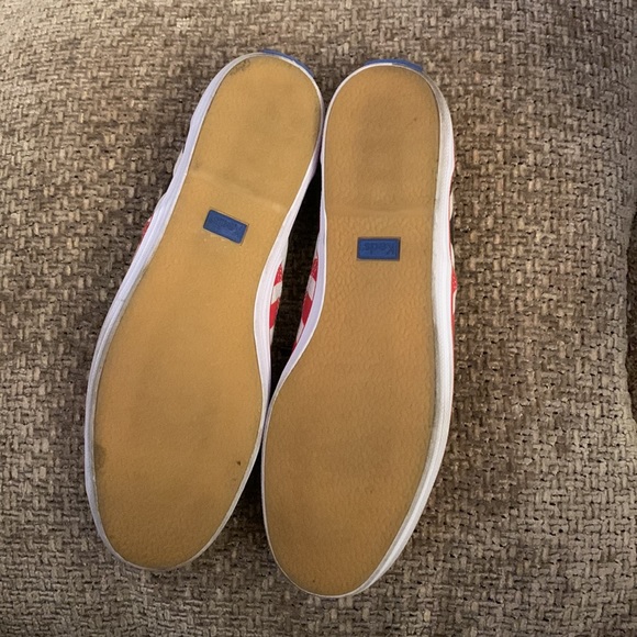 Keds size 8.5 red, white and blue herringbone sneakers - Picture 5 of 5